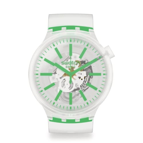 Swatch Big Bold GREENINJELLY SO27E104 Clear Watch
Swatch Big Bold GREENINJELLY SO27E104 Clear Watch
