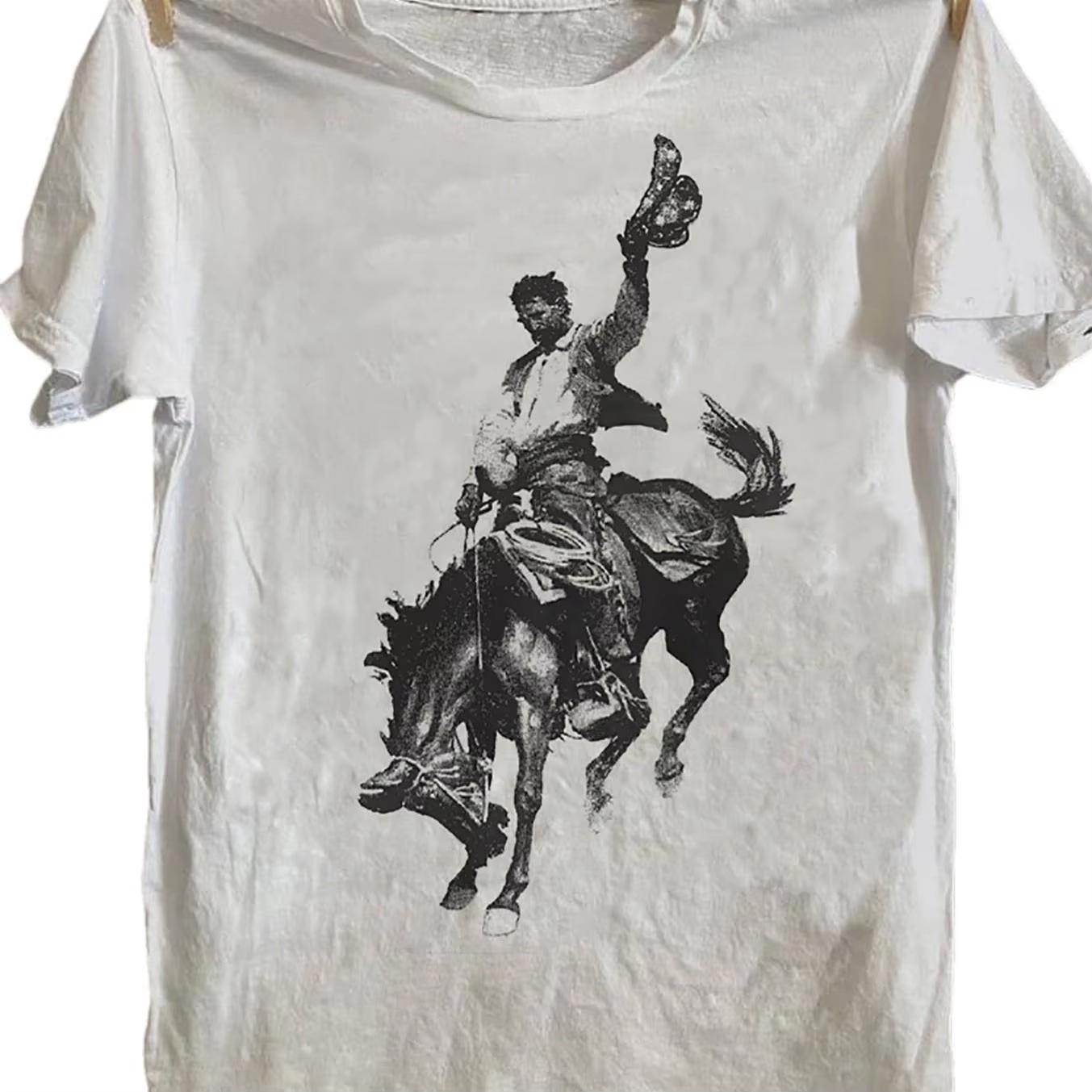 2026 Summer New Style Retro Denim Rider Pattern HighQuality Fashion Comfortable Mens Printed Roundneck TShirt S
2026 Summer New Style Retro Denim Rider Pattern HighQuality Fashion Comfortable Mens Printed Roundneck TShirt S