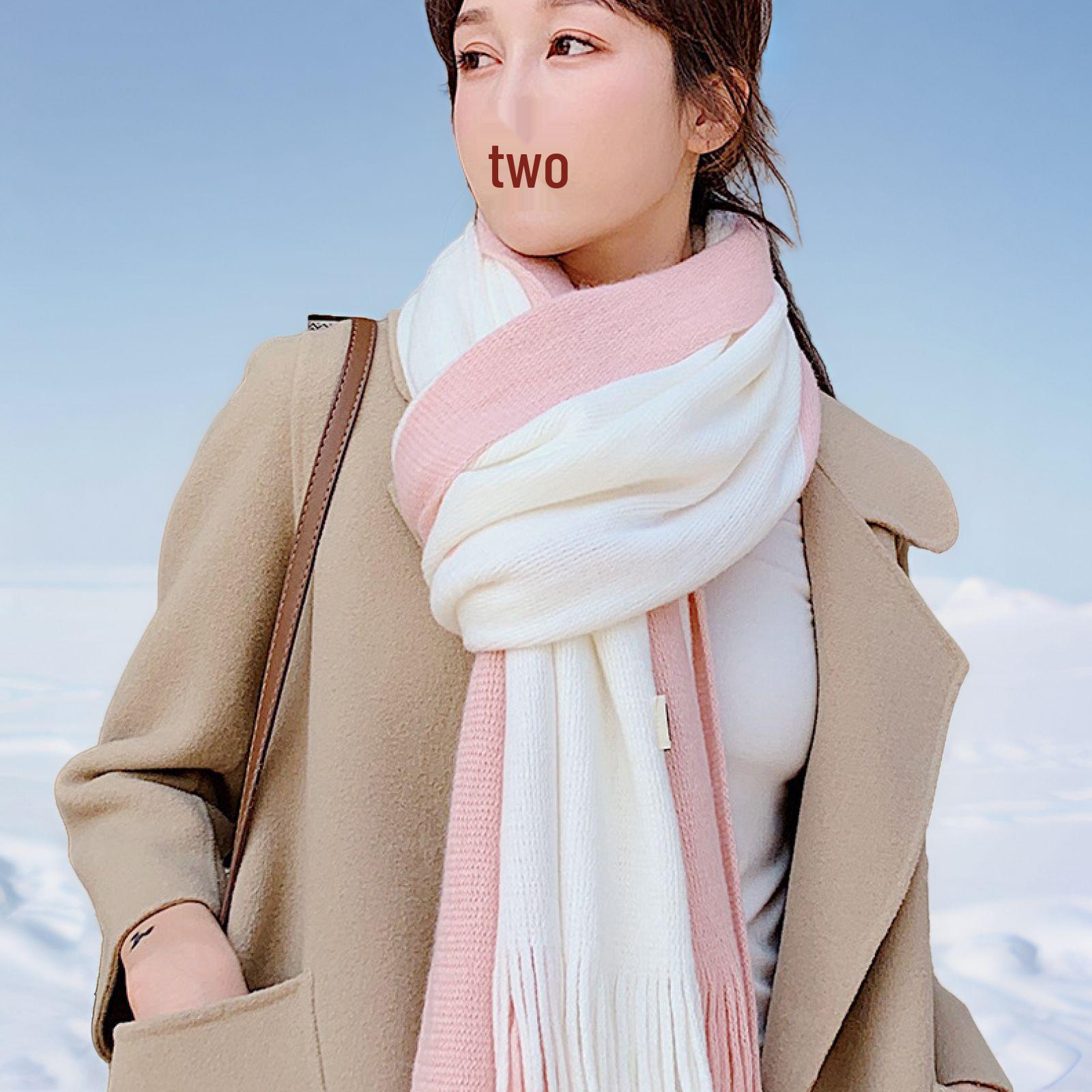 Korean Style High-End Striped Neck Warmer: Versatile Autumn/Winter Imitation Cashmere Scarf Shawl 200x42 cm
Korean Style High-End Striped Neck Warmer: Versatile Autumn/Winter Imitation Cashmere Scarf Shawl 200x42 cm