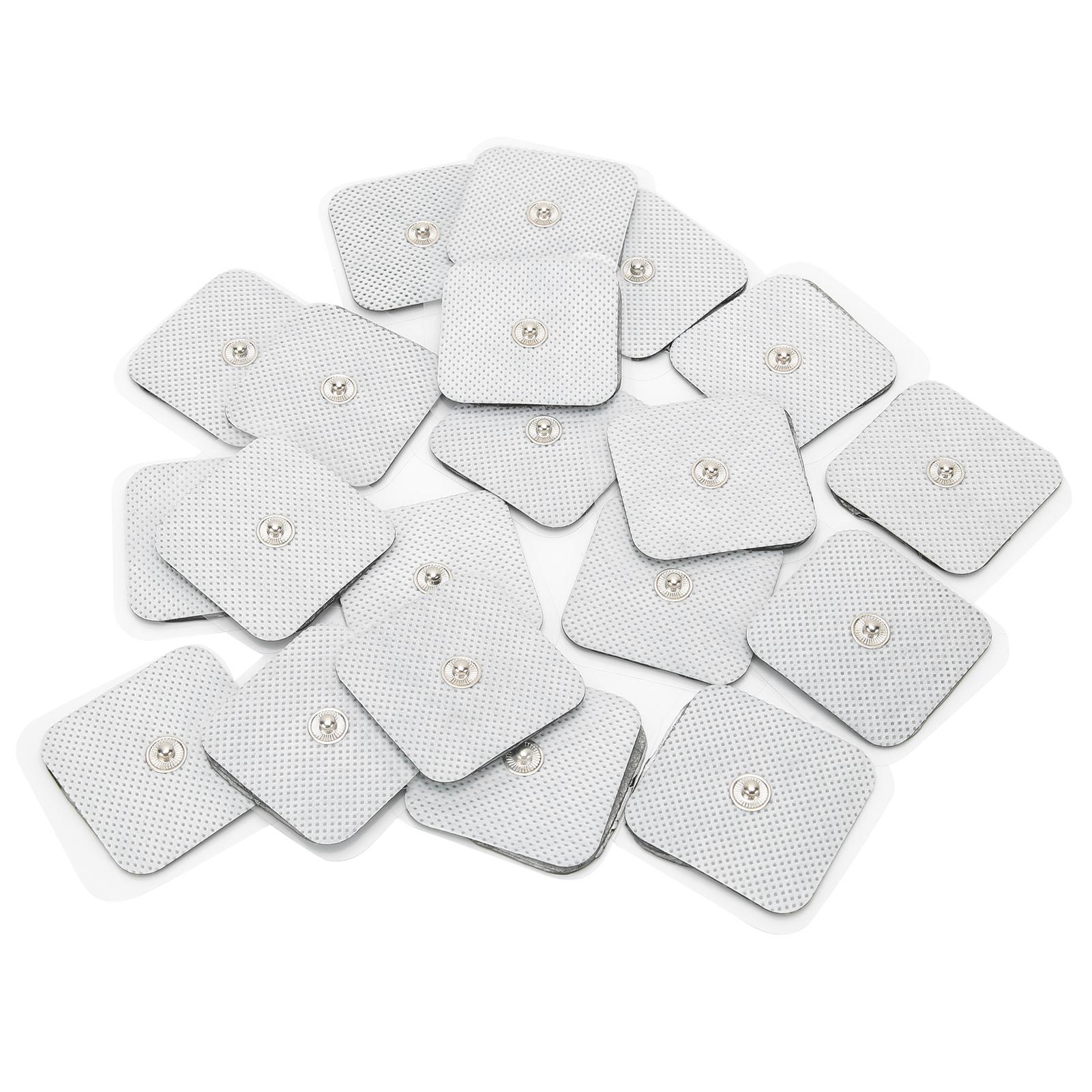 20 шт. нетканых пуговичных электродов для массажной машины TENs EMS 4 x 4 см белый
20 шт. нетканых пуговичных электродов для массажной машины TENs EMS 4 x 4 см белый