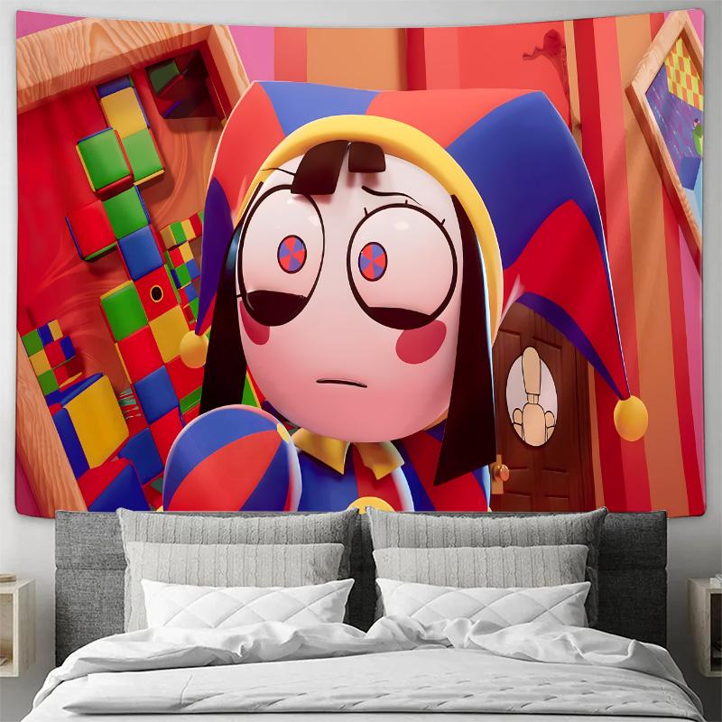 Childrens Cartoon Hanging Decoration Colorful Tapestry for Playful Room Fabric 74x94cm(29x37in)
Childrens Cartoon Hanging Decoration Colorful Tapestry for Playful Room Fabric 74x94cm(29x37in)