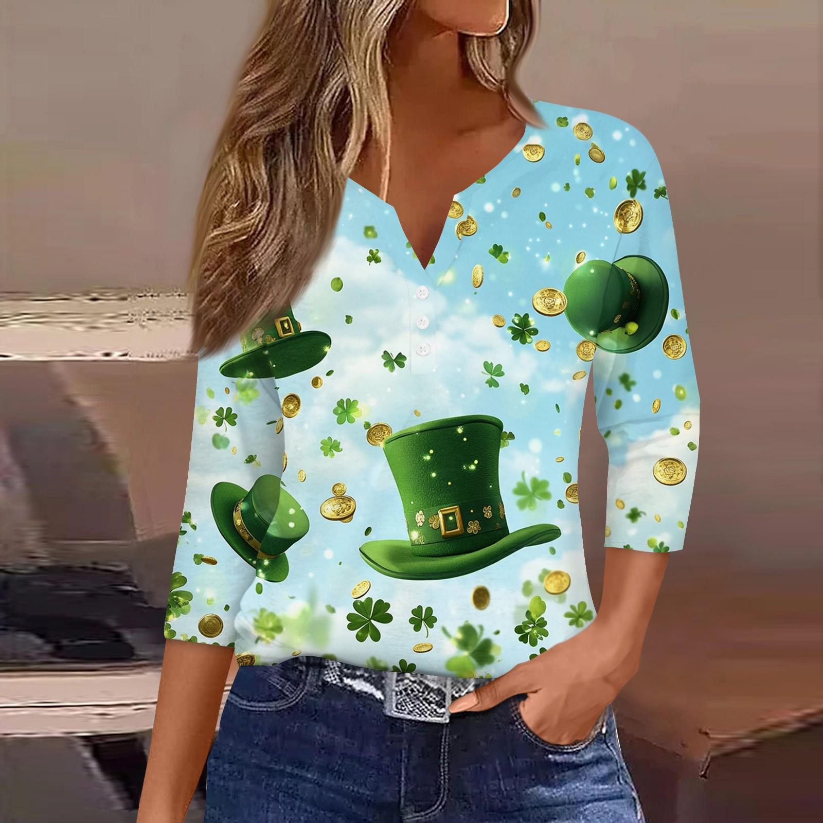 Жен. Футболка Футболка С принтом Пуговицы Рукав 3/4 Повседневные Выходные Мода Классический V-образный вырез Обычный Топ XL
Жен. Футболка Футболка С принтом Пуговицы Рукав 3/4 Повседневные Выходные Мода Классический V-образный вырез Обычный Топ XL