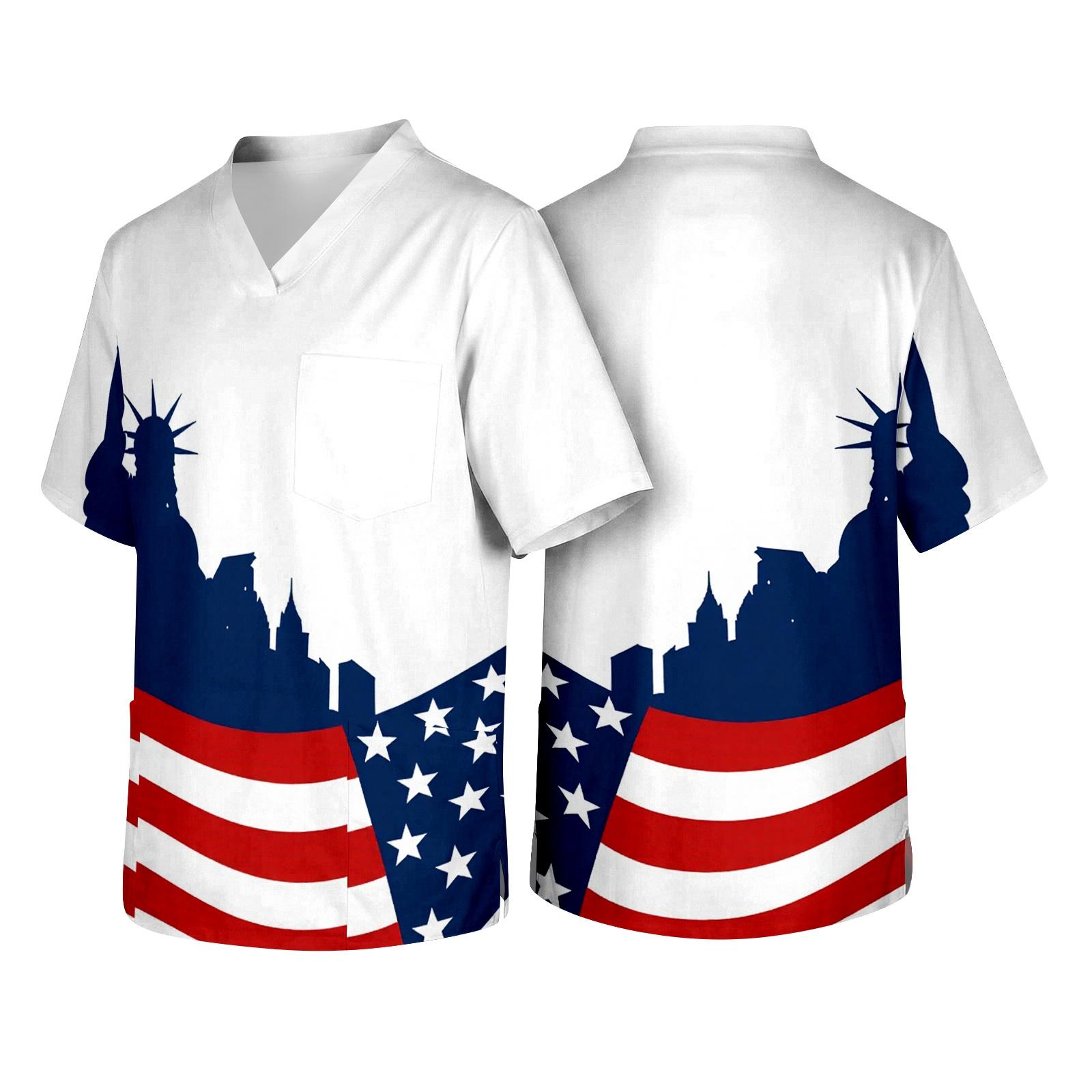 Men s V Neck Scrub Top with Chest Pocket Fireworks Print Medical Workwear Short Sleeve Uniform Shirt for Healthcare Professionals XXXXL
Men s V Neck Scrub Top with Chest Pocket Fireworks Print Medical Workwear Short Sleeve Uniform Shirt for Healthcare Professionals XXXXL