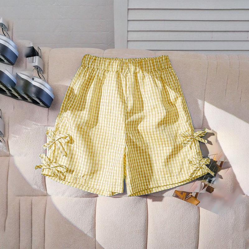 ZANZEA Женские летние шорты с эластичной талией, свободные, повседневные, в клетку L
ZANZEA Женские летние шорты с эластичной талией, свободные, повседневные, в клетку L