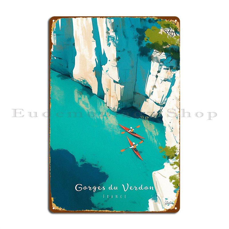 French Landscapes Gorges Du Verdon Metal Plaque Poster Mural Party Bar Create Wall Pub Tin Sign Poster 7.9x11.8In(20x30cm)
French Landscapes Gorges Du Verdon Metal Plaque Poster Mural Party Bar Create Wall Pub Tin Sign Poster 7.9x11.8In(20x30cm)
