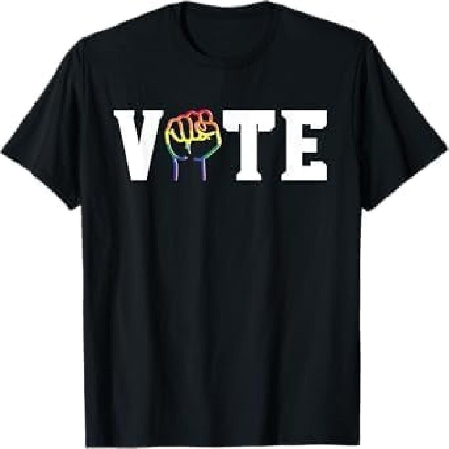 Gay Vote LGBT Political Election Campaign Voter Gift T-Shirt D69 Mens Womens Tank Top Sweatshirt Hoodie Black XXXXXL
Gay Vote LGBT Political Election Campaign Voter Gift T-Shirt D69 Mens Womens Tank Top Sweatshirt Hoodie Black XXXXXL