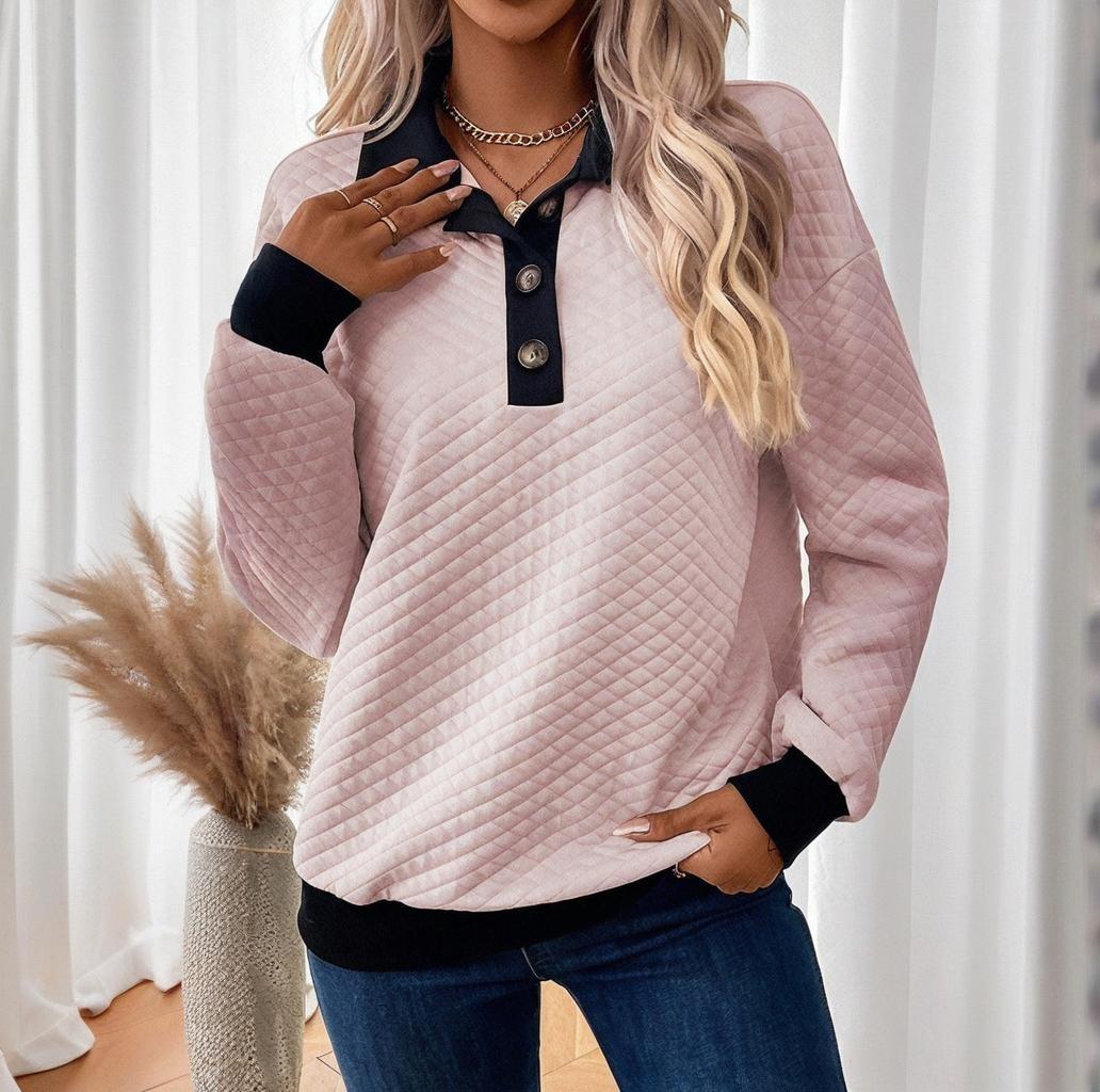 Женская модная цветная кофта-свитшот с пуговицами и лацканами S розовый
Женская модная цветная кофта-свитшот с пуговицами и лацканами S розовый