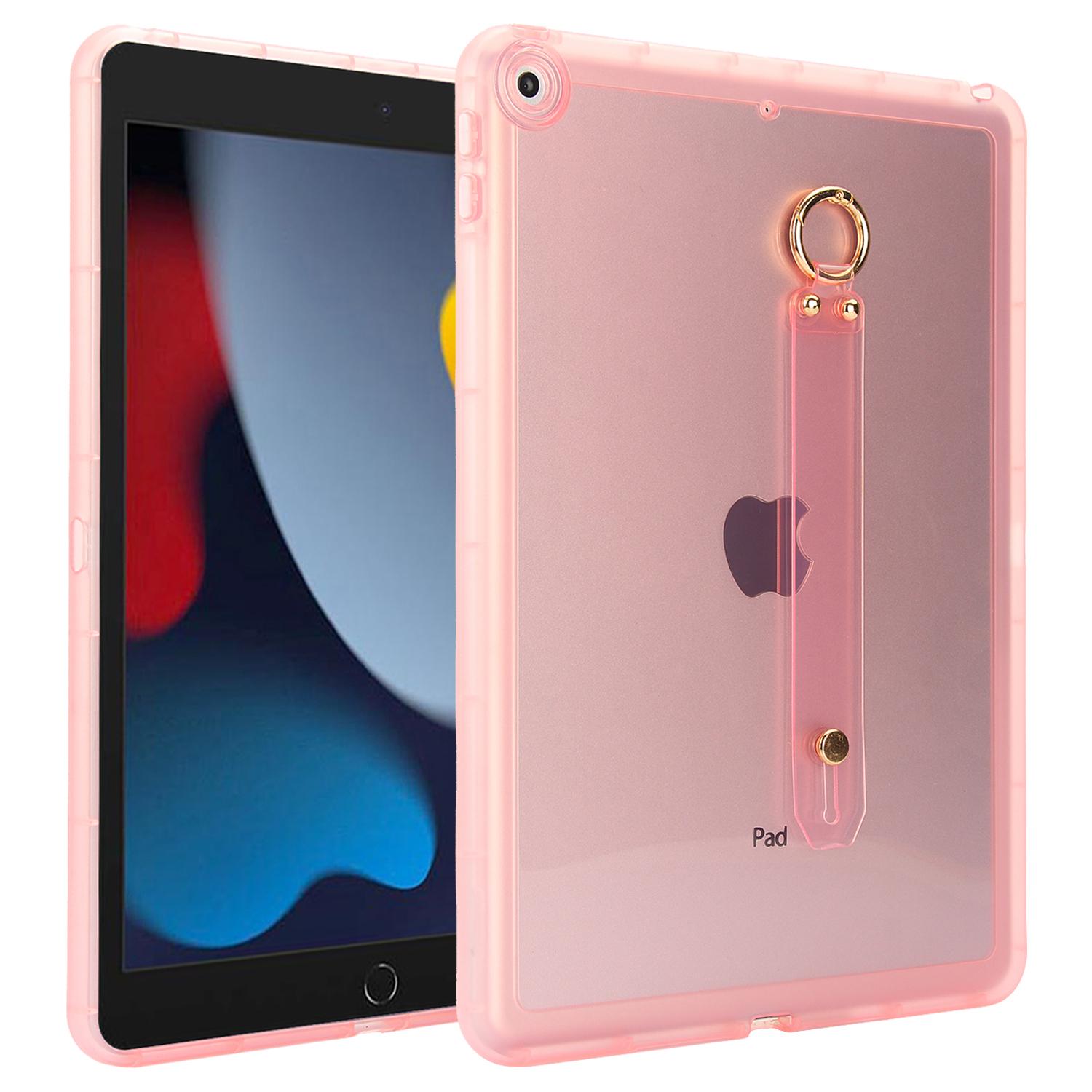 Чохол для планшета iPad 10.2 (2021 рік)/(2020)/(2019 р) Протиударний чохол з ТПУ з ремінцем на зап ястя Pink
Чохол для планшета iPad 10.2 (2021 рік)/(2020)/(2019 р) Протиударний чохол з ТПУ з ремінцем на зап ястя Pink