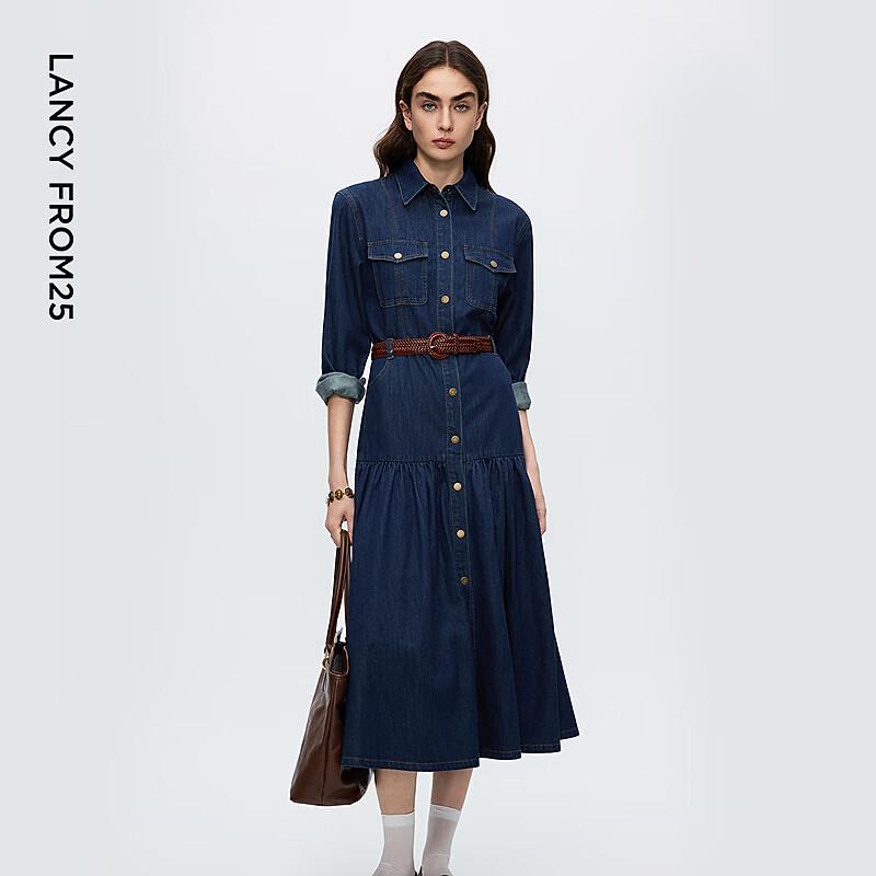 Langzi Retro High-Waist A-Line Midi Dress L
Langzi Retro High-Waist A-Line Midi Dress L