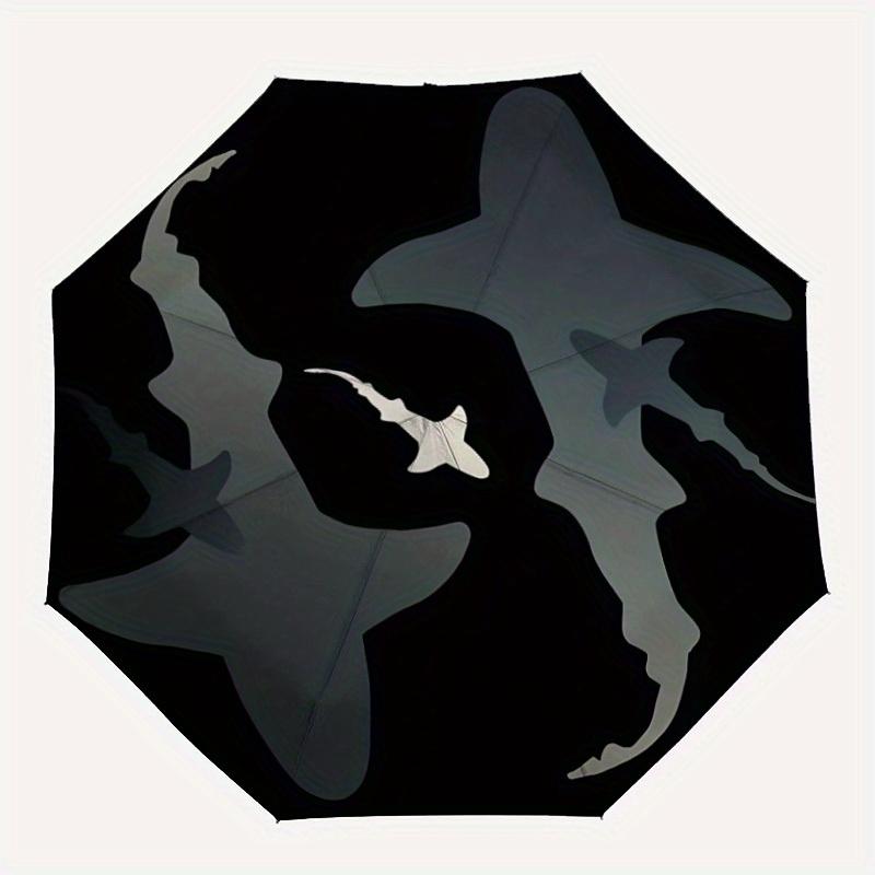 1pc Sharks Ocean Automatic Open/Close Umbrella with One Touch Button,, Windproof Design Lightweight Portable Umbrella for Women & Men6150
1pc Sharks Ocean Automatic Open/Close Umbrella with One Touch Button,, Windproof Design Lightweight Portable Umbrella for Women & Men6150