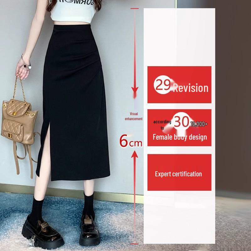 Women s High Waist A-Line Midi Skirt with Irregular Pleats for Spring and Autumn L
Women s High Waist A-Line Midi Skirt with Irregular Pleats for Spring and Autumn L