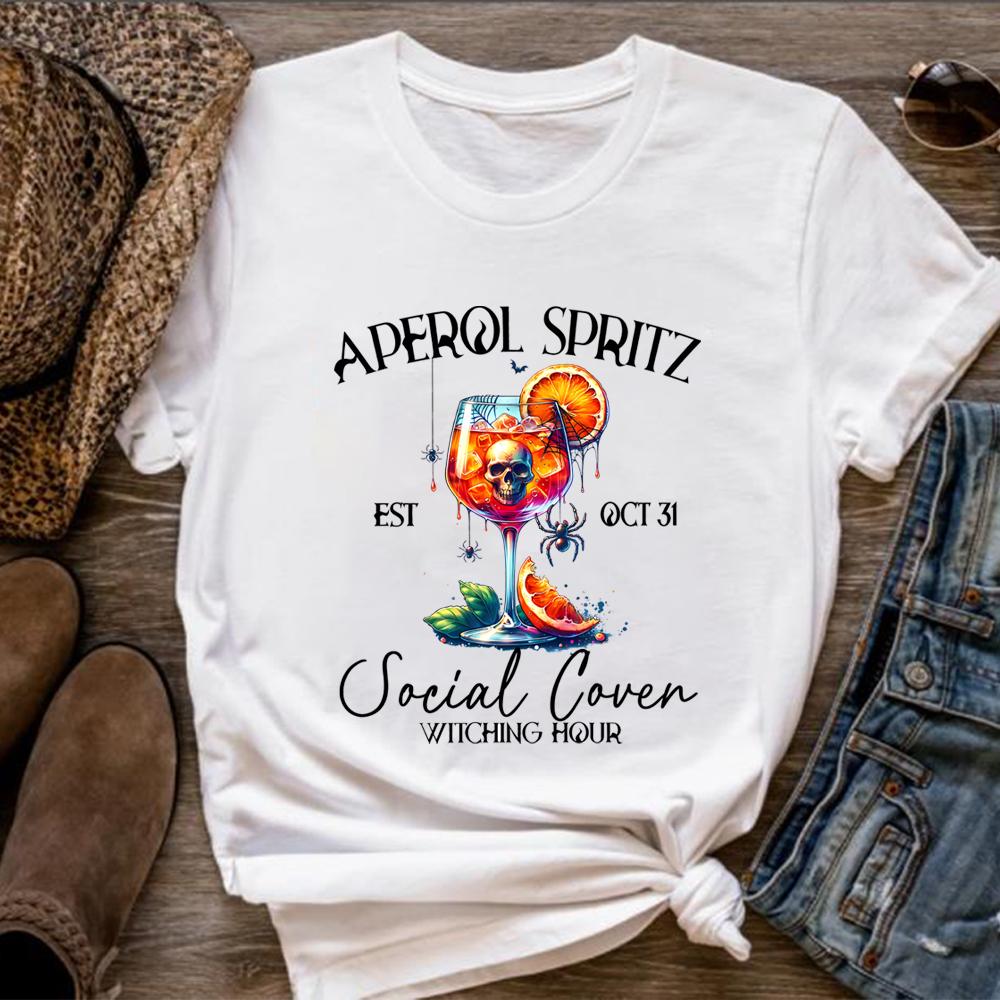 Футболка Aperol Spritz на Хэллоуин, Жуткая футболка на Хэллоуин, Футболки с коктейлями, Клубная футболка, Эстетичный ведьминский топ, Футболка с короткими рукавами на Хэллоуин S
Футболка Aperol Spritz на Хэллоуин, Жуткая футболка на Хэллоуин, Футболки с коктейлями, Клубная футболка, Эстетичный ведьминский топ, Футболка с короткими рукавами на Хэллоуин S