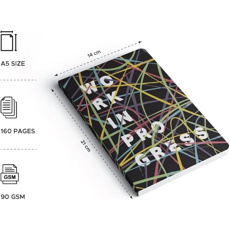 FACTOR NOTES A5 Notebook: Ruled | 90 GSM | 160 Pages (Work in Progress) a5
FACTOR NOTES A5 Notebook: Ruled | 90 GSM | 160 Pages (Work in Progress) a5