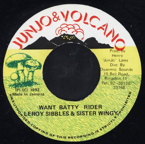 Пластинка 7 дюймов LEROY SIBBLES SISTER WINGIE Want Batty Rider NONE Junjo Volcano 1992 Ямайка Регги Ска Даб Б/у
Пластинка 7 дюймов LEROY SIBBLES SISTER WINGIE Want Batty Rider NONE Junjo Volcano 1992 Ямайка Регги Ска Даб Б/у