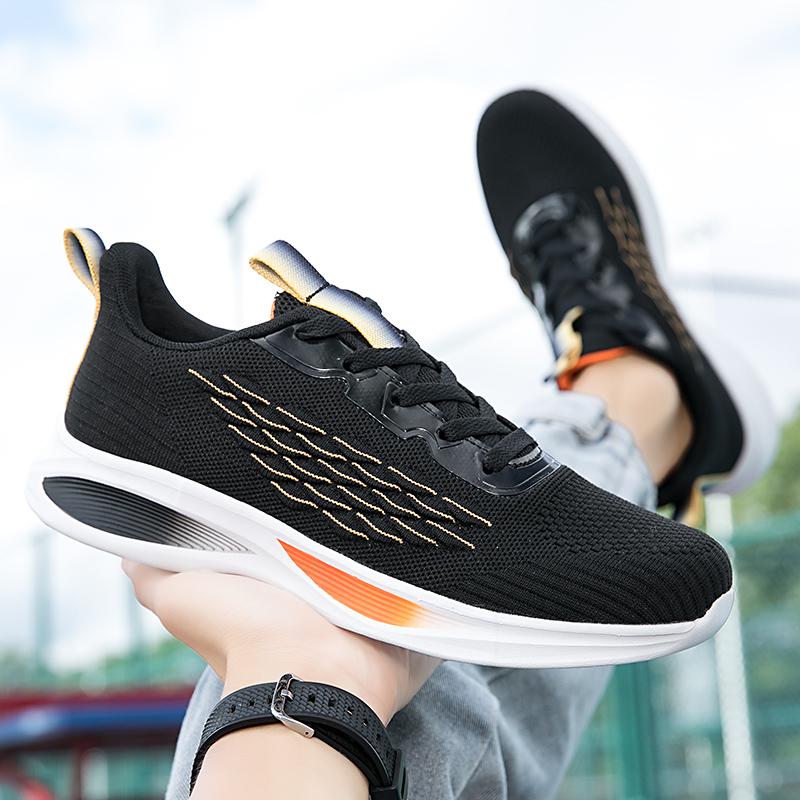 Men s Casual Sports Shoes Outdoor Running Breathable Mesh Black Soft Sole Elastic Running Shoes White Casual Flat Bottom 38
Men s Casual Sports Shoes Outdoor Running Breathable Mesh Black Soft Sole Elastic Running Shoes White Casual Flat Bottom 38