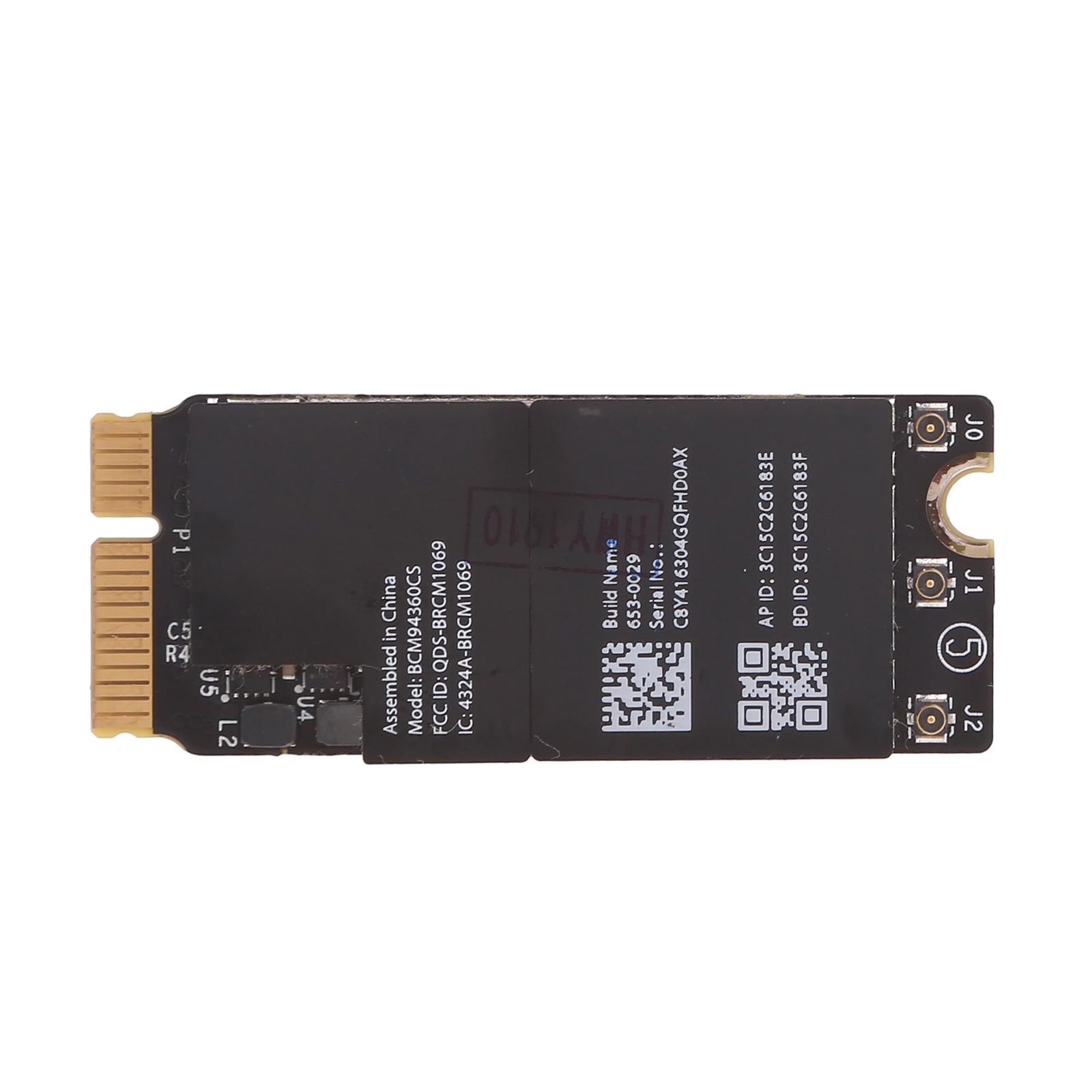 BCM94360CSAX 802.11ac Airport Bluetooth WiFi сетевая карта для Macbook Pro Retina 13 15 A1398 A1502
BCM94360CSAX 802.11ac Airport Bluetooth WiFi сетевая карта для Macbook Pro Retina 13 15 A1398 A1502