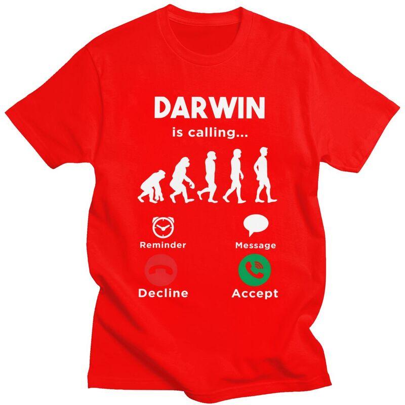 Lets Go Darwin Is Calling T Shirts Men 100 Cotton Tee Tops Valentines Day Gift Tshirt ShortSleeve Tshirt S
Lets Go Darwin Is Calling T Shirts Men 100 Cotton Tee Tops Valentines Day Gift Tshirt ShortSleeve Tshirt S
