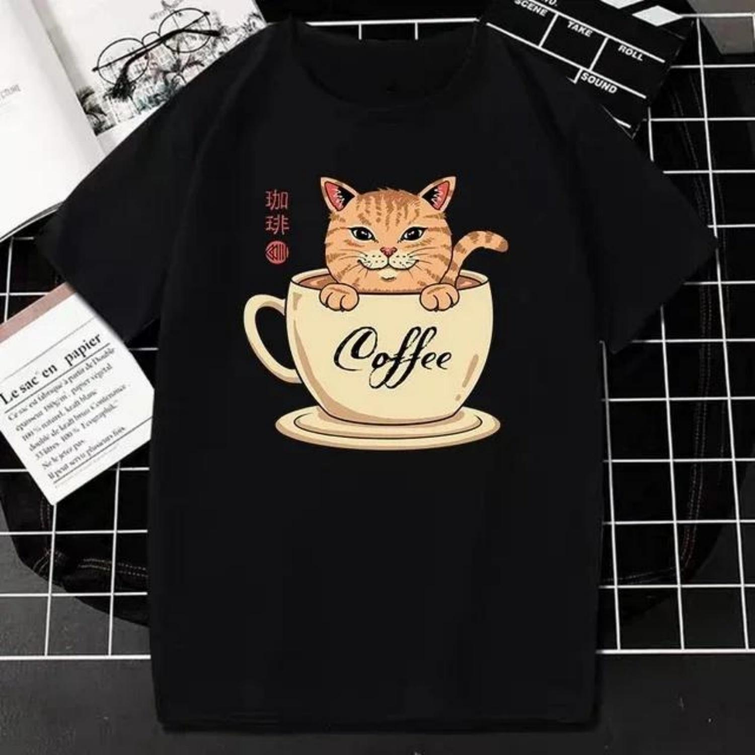 2026 New Style Mens ShortSleeved Cartoon Monster and Cat Pattern Casual Loose Comfortable Clothing TShirt XXXXXL чорний
2026 New Style Mens ShortSleeved Cartoon Monster and Cat Pattern Casual Loose Comfortable Clothing TShirt XXXXXL чорний