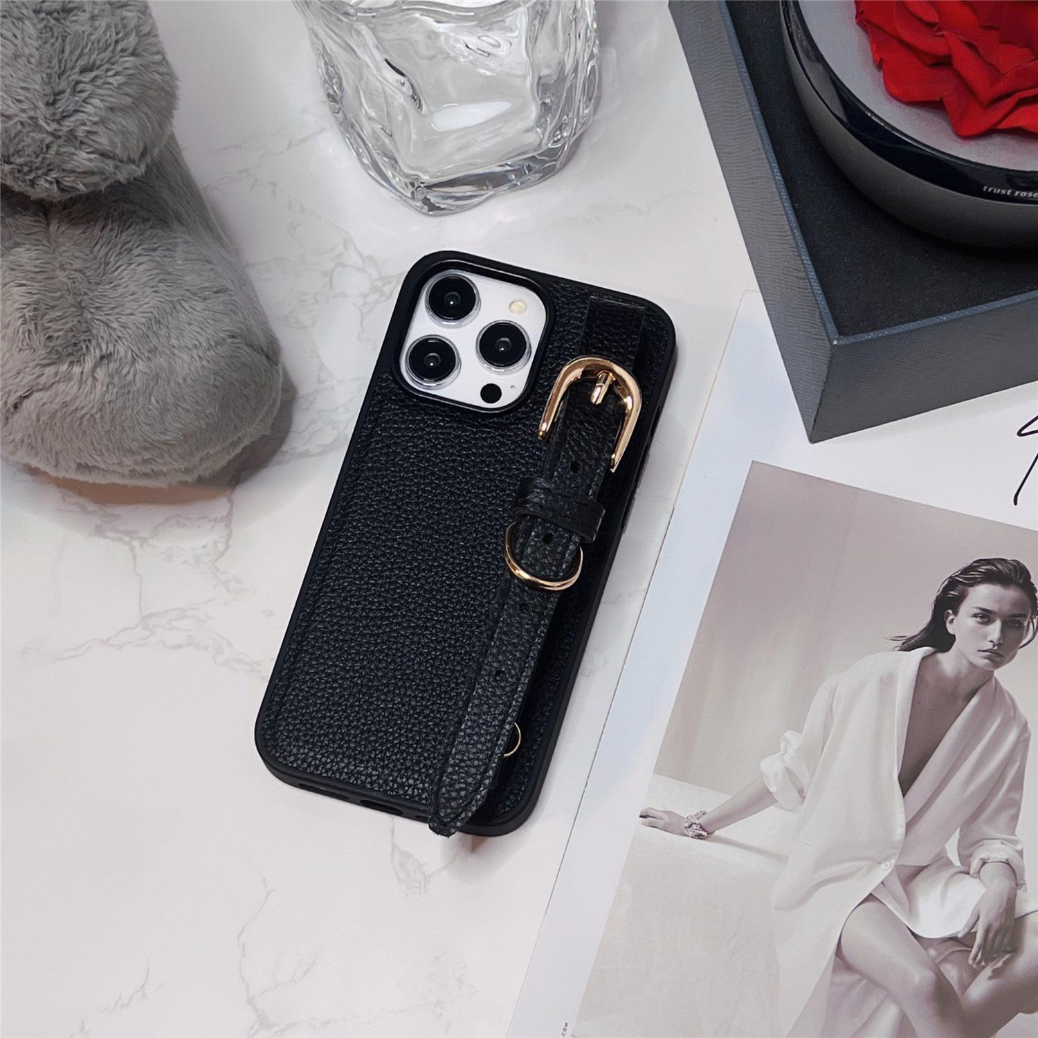 Apple 15 Pro Max, 14 Lychee Pattern Solid Color Case with 12 Wrist Strap Bracket, 13 Trendy European & American Style iPhone 15 Pro
Apple 15 Pro Max, 14 Lychee Pattern Solid Color Case with 12 Wrist Strap Bracket, 13 Trendy European & American Style iPhone 15 Pro