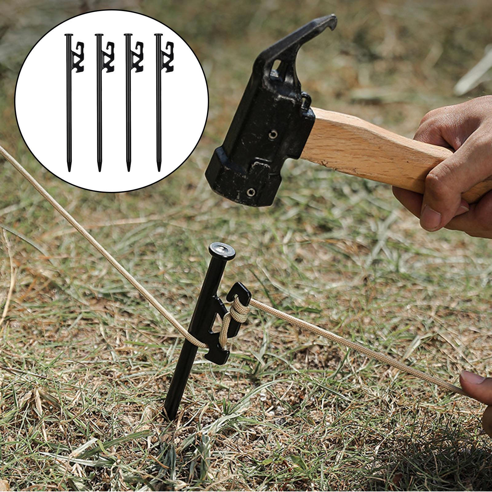 4 Pieces Tent Pegs Durable Canvas Non- Camping Outdoor for Se Accessories 30cm
4 Pieces Tent Pegs Durable Canvas Non- Camping Outdoor for Se Accessories 30cm
