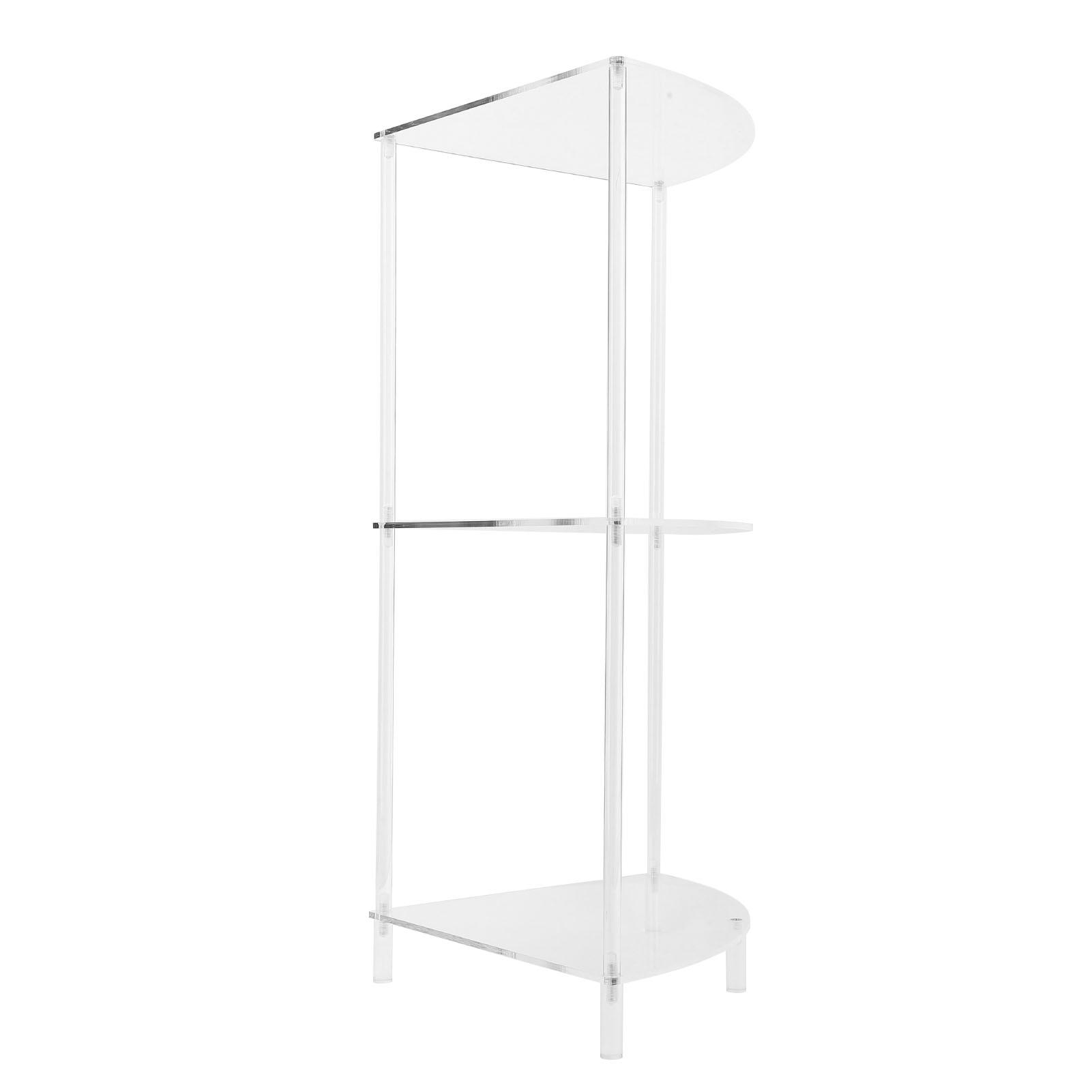 3 Tier Acrylic Corner Shelf , Water proof tool less Installation Vanity Shelf, Makeup s, Weight Capacity Up to 50 Lbs, for Bathroom,
3 Tier Acrylic Corner Shelf , Water proof tool less Installation Vanity Shelf, Makeup s, Weight Capacity Up to 50 Lbs, for Bathroom,