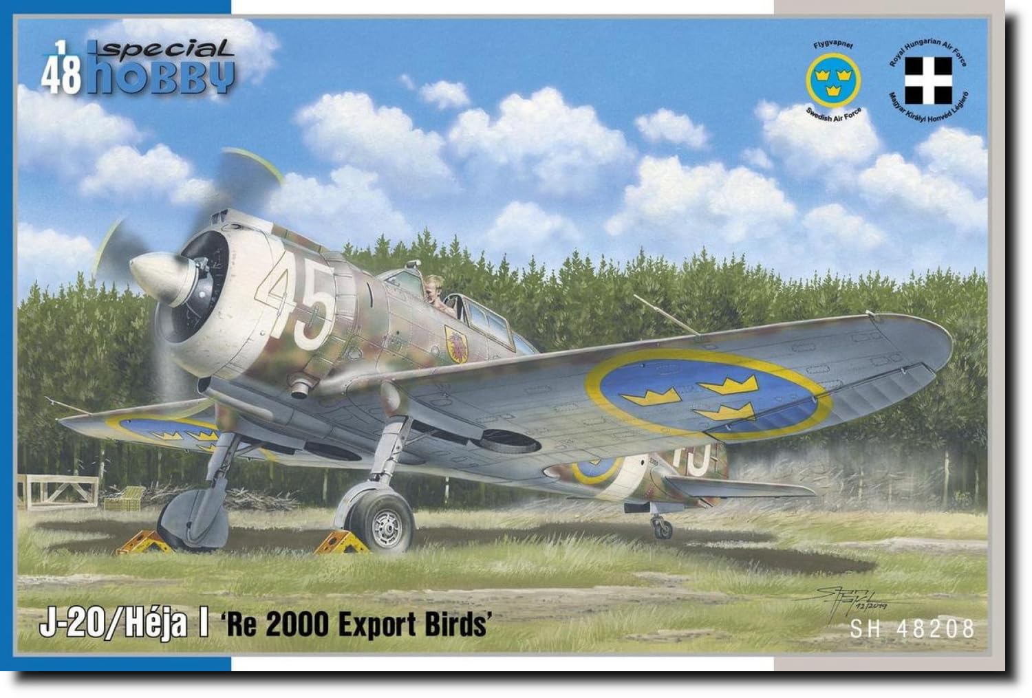 Special Hobby Швеция 1 Reggiane Falco Export Пластиковая модель SH48208n 1/48 J-20/Heja Re.2000
Special Hobby Швеция 1 Reggiane Falco Export Пластиковая модель SH48208n 1/48 J-20/Heja Re.2000