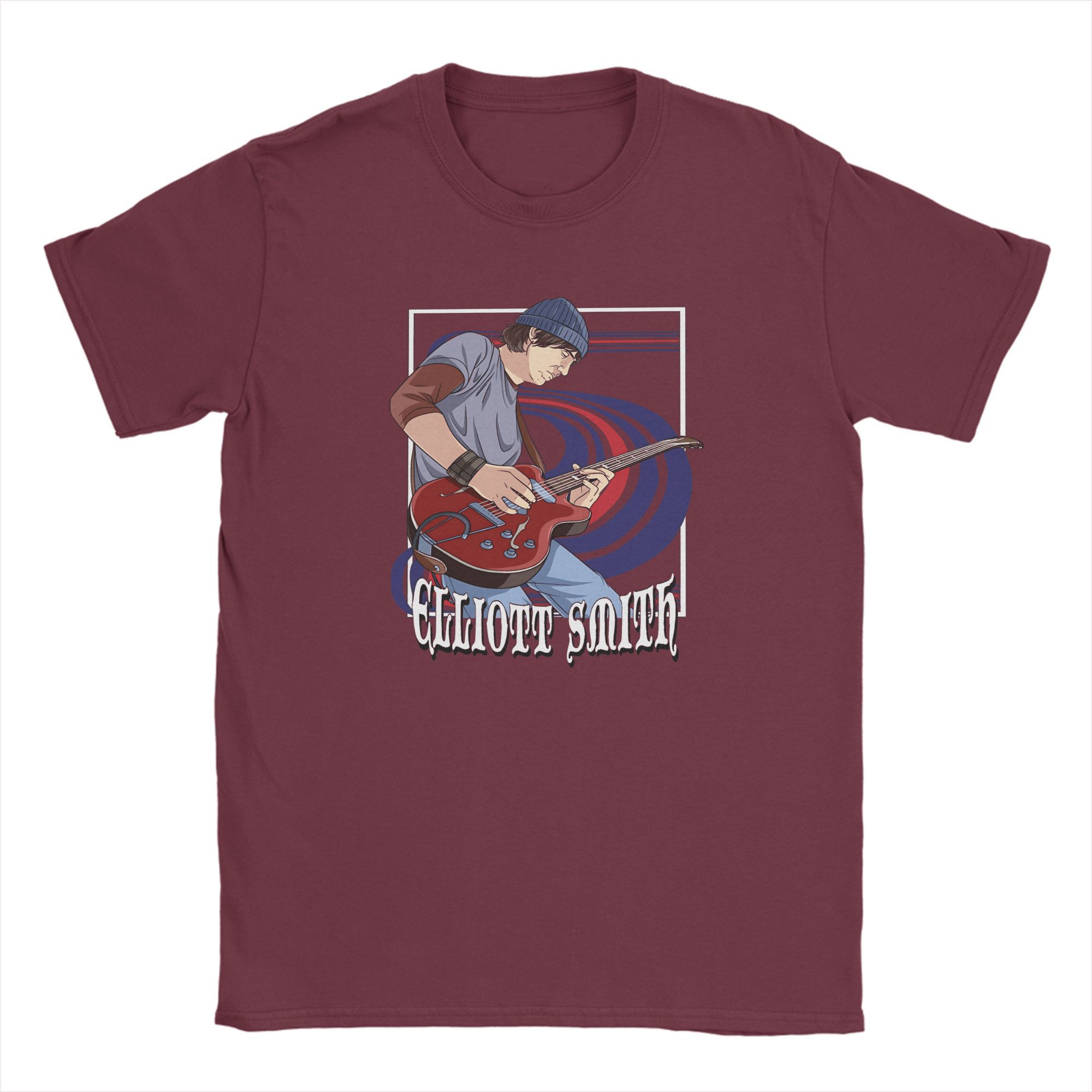 Elliott Smith Figure 8 T Shirt Men s Pure Cotton Vintage T-Shirts Round Neck Tees Short Sleeve Tops Summer L
Elliott Smith Figure 8 T Shirt Men s Pure Cotton Vintage T-Shirts Round Neck Tees Short Sleeve Tops Summer L