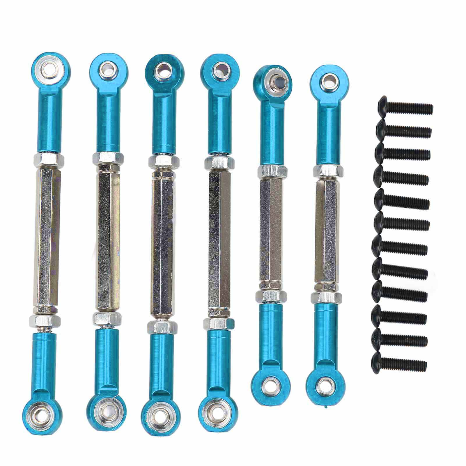 6Pcs RC Car Pull Rod Set Shock Absorption High Strength Wear Resistant Metal RC Car Link Rod for
6Pcs RC Car Pull Rod Set Shock Absorption High Strength Wear Resistant Metal RC Car Link Rod for