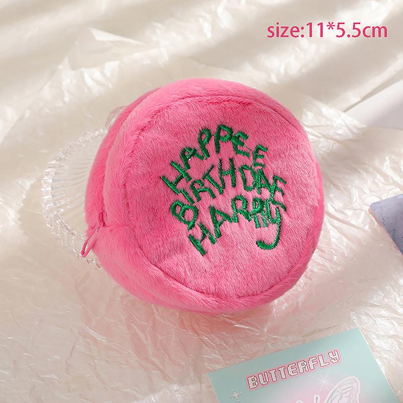 Розовый мини-кошелек для монет Potters, сумка для хранения шнура для наушников, Kawaii Spot, милый плюшевый кошелек Harries, портативный кошелек, сумка для монет, сумка для торта 11*5.5cm
Розовый мини-кошелек для монет Potters, сумка для хранения шнура для наушников, Kawaii Spot, милый плюшевый кошелек Harries, портативный кошелек, сумка для монет, сумка для торта 11*5.5cm