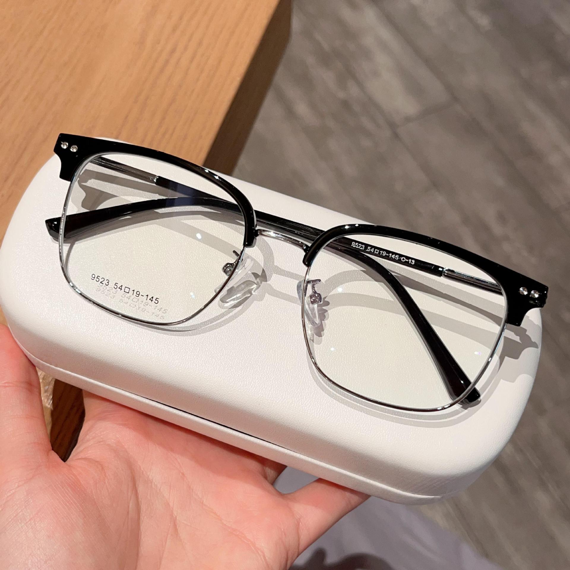 Men S Casual Retro Eyebrows Glasses Frame Big Face Can Be Matched With Myopia Glasses With Degree
Men S Casual Retro Eyebrows Glasses Frame Big Face Can Be Matched With Myopia Glasses With Degree