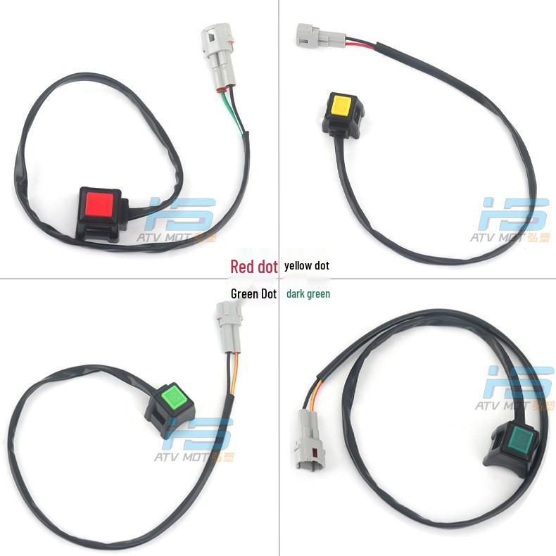 Universal Waterproof Ignition Switch for Motorcycle, Beach Bike, ATV червоний
Universal Waterproof Ignition Switch for Motorcycle, Beach Bike, ATV червоний