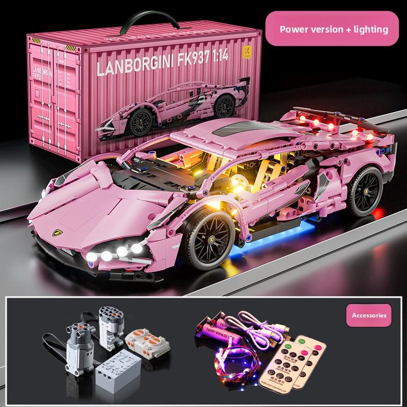 Сумісний з Lego Іграшки на радіокеруванні Конструктор Автомобіль Збірка Суперкар Дитячі іграшки Модель гоночного автомобіля Дрібні деталі
Сумісний з Lego Іграшки на радіокеруванні Конструктор Автомобіль Збірка Суперкар Дитячі іграшки Модель гоночного автомобіля Дрібні деталі