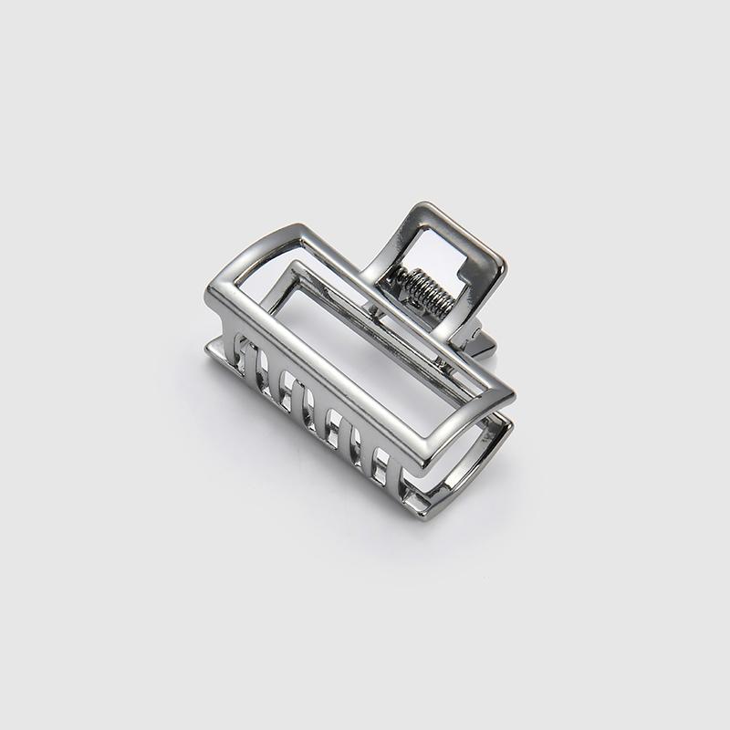 Новая Геометрия Металлическая Полая Заколка для Волос для Женщин Девушек Заколка для Волос Винтажная Заколка Ободок Краб Зажим для Волос Модные Аксессуары для Волос 8cm