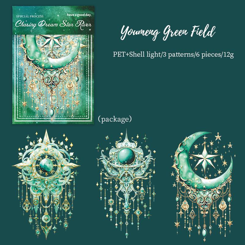 Световые наклейки в виде ракушек, 6 типов, серия «Ловец снов», серия «Ловец снов», звездный свет, украшение с отражением, логотип, конфетти, альбом для рисования, наклейки Kawai
Световые наклейки в виде ракушек, 6 типов, серия «Ловец снов», серия «Ловец снов», звездный свет, украшение с отражением, логотип, конфетти, альбом для рисования, наклейки Kawai