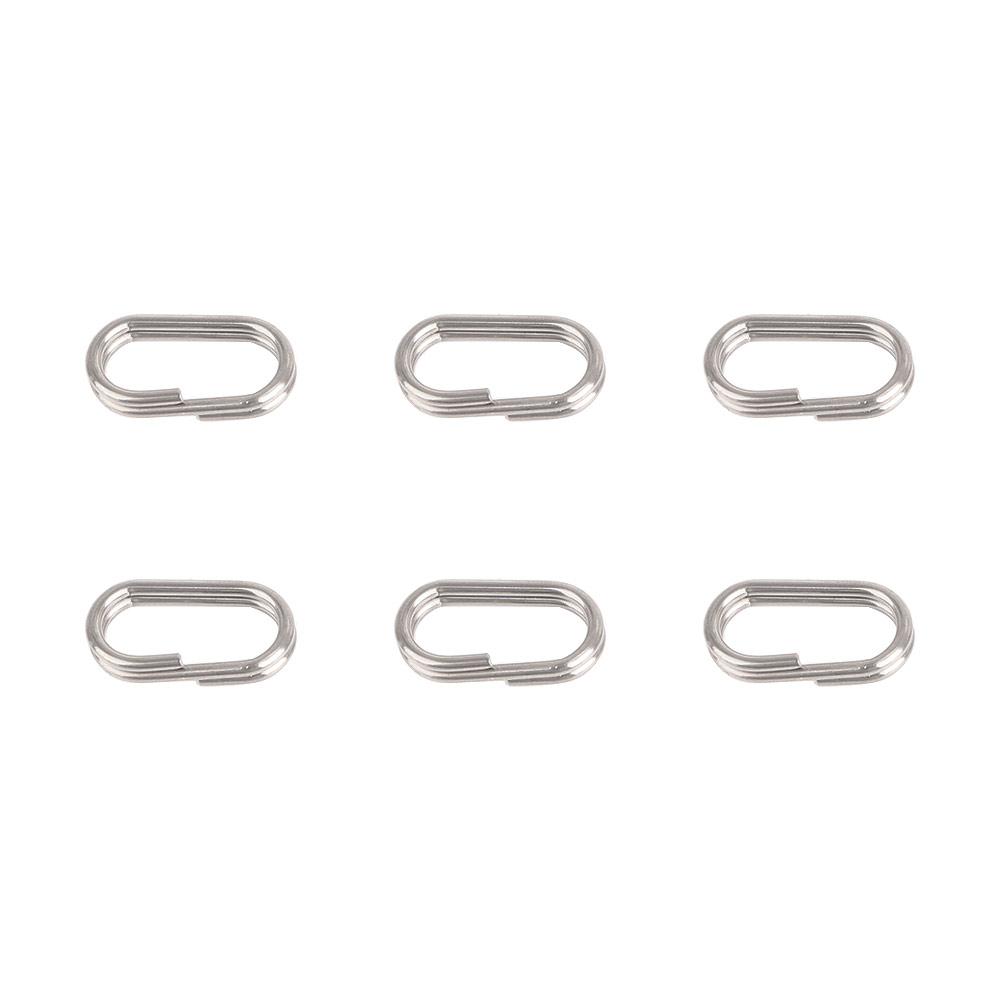 Tackle Stainless Steel Fishing Connector Fishing Lure Split Fishing Hanging Snap Oval Split Rings 8 X13 mm
Tackle Stainless Steel Fishing Connector Fishing Lure Split Fishing Hanging Snap Oval Split Rings 8 X13 mm