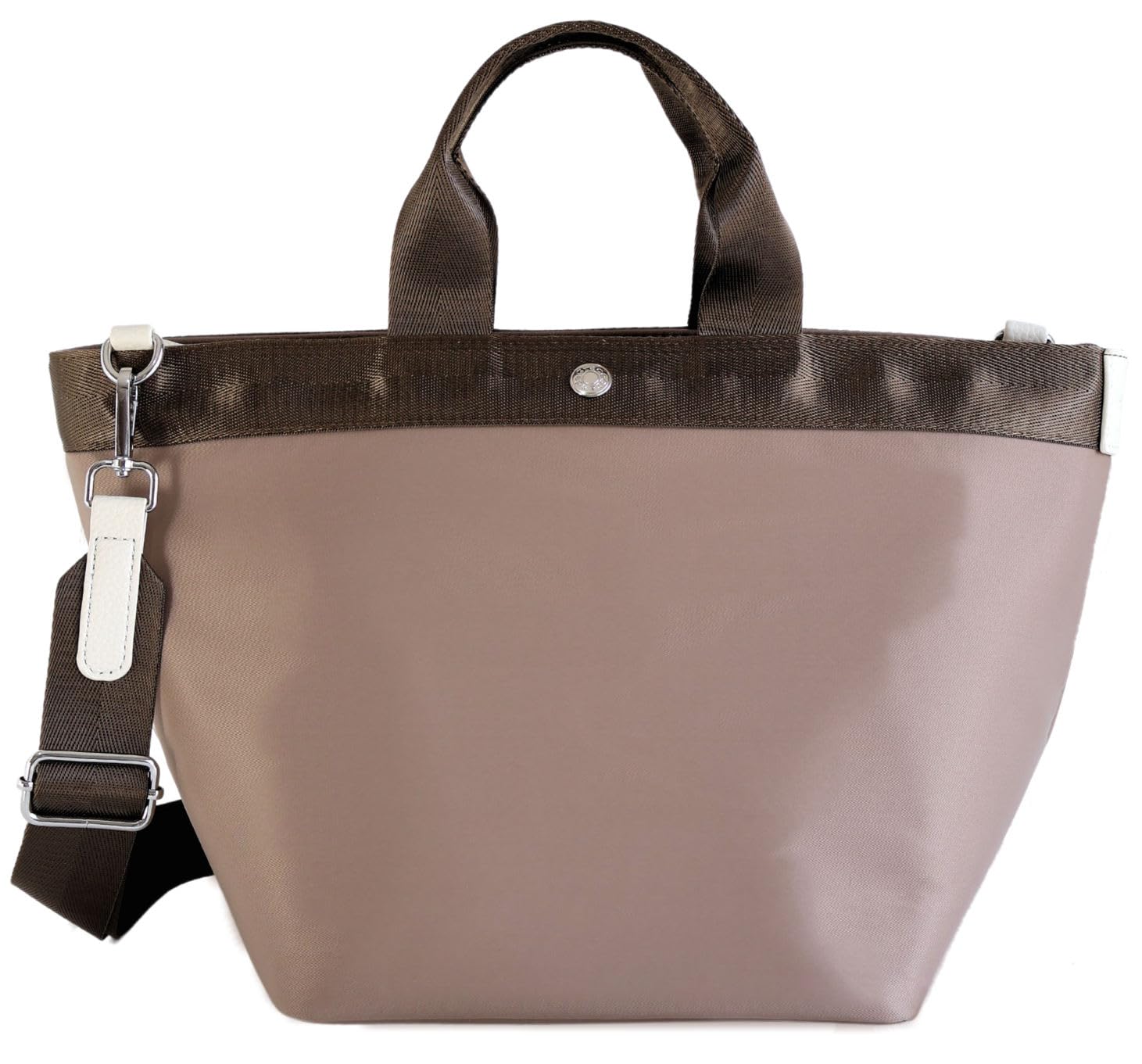 Большая нейлоновая сумка-тоут Grace для популярных женщин-коммутеров цвета мокко, Сумка,
Большая нейлоновая сумка-тоут Grace для популярных женщин-коммутеров цвета мокко, Сумка,