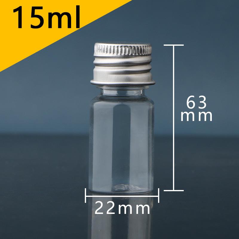 Transparent PET Aluminum Cap Liquid Dispensing Bottle, 10-100ml, with Sealed Lid for Lotions
Transparent PET Aluminum Cap Liquid Dispensing Bottle, 10-100ml, with Sealed Lid for Lotions