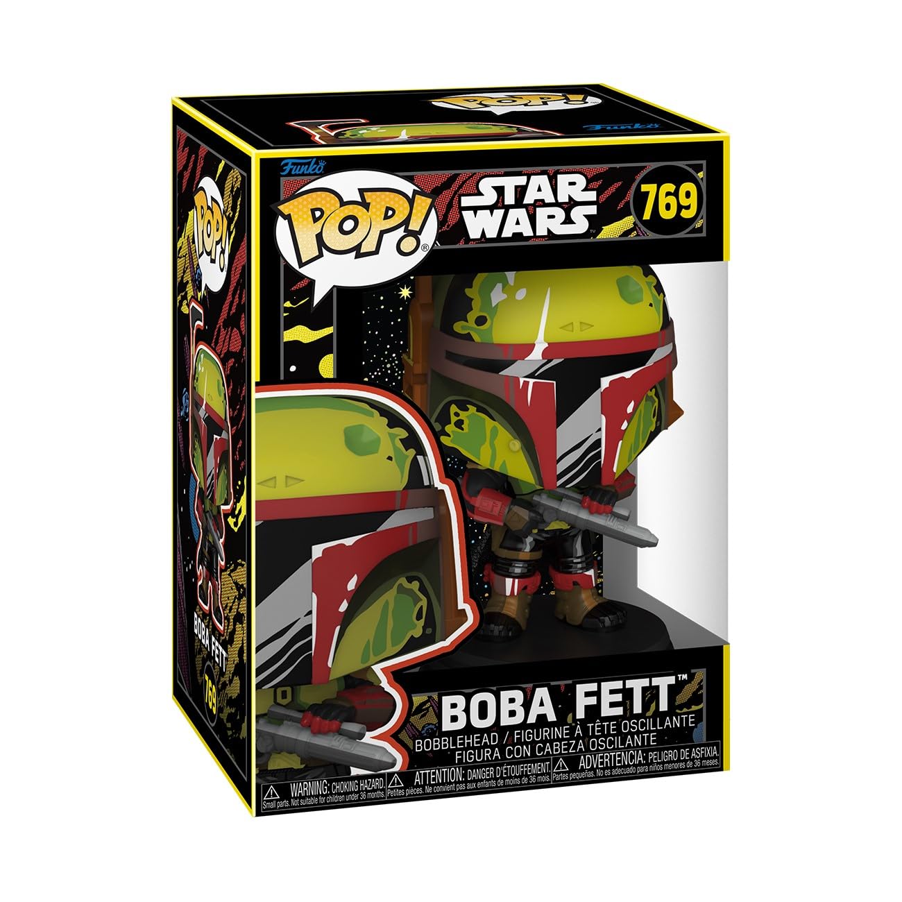 Funko Pop Star The Book of Boba Fett Boba Fett Collectible Vinyl Figure Gift Idea Official Merchandise Toys for Kids Adults Fans Wars - - (Retro) - -
Funko Pop Star The Book of Boba Fett Boba Fett Collectible Vinyl Figure Gift Idea Official Merchandise Toys for Kids Adults Fans Wars - - (Retro) - -