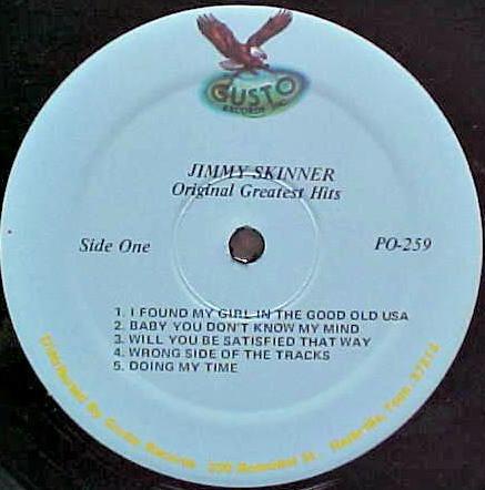 LP Record JIMMY SKINNER Original Greatest Hits PO259 POWER PAK US CountryFolk Used
LP Record JIMMY SKINNER Original Greatest Hits PO259 POWER PAK US CountryFolk Used