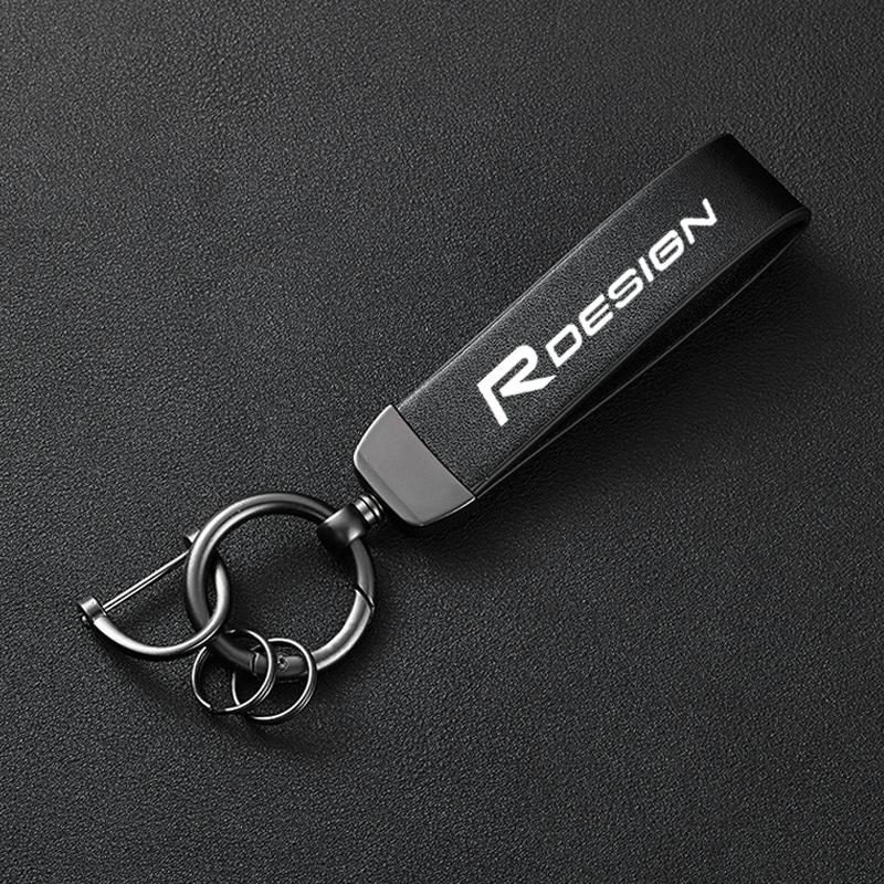 For Volvo R Design RDesign XC90 XC60 S60 V40 XC40 V60 V50 S40 C30 C7 High-Grade Leather Car Keychain Holder Keyring Accessories чёрный
For Volvo R Design RDesign XC90 XC60 S60 V40 XC40 V60 V50 S40 C30 C7 High-Grade Leather Car Keychain Holder Keyring Accessories чёрный