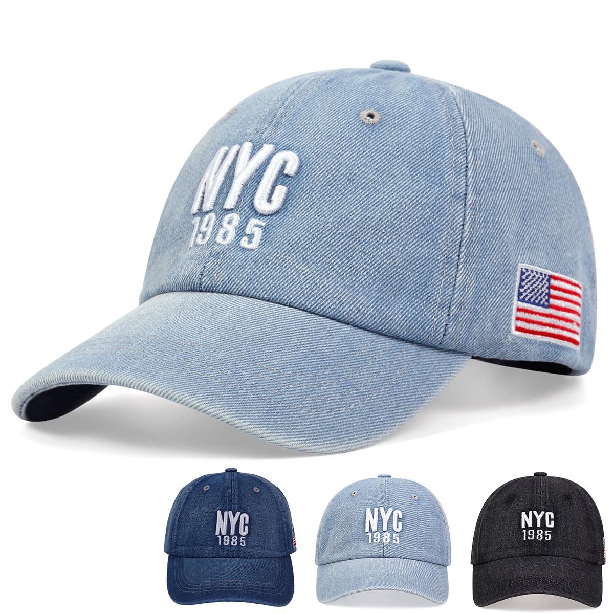Unisex NYC 1985 Embroidery Baseball Caps Outdoor Adjustable Spring and Autumn Casual Sunscreen Hat темно-сірий колір
Unisex NYC 1985 Embroidery Baseball Caps Outdoor Adjustable Spring and Autumn Casual Sunscreen Hat темно-сірий колір