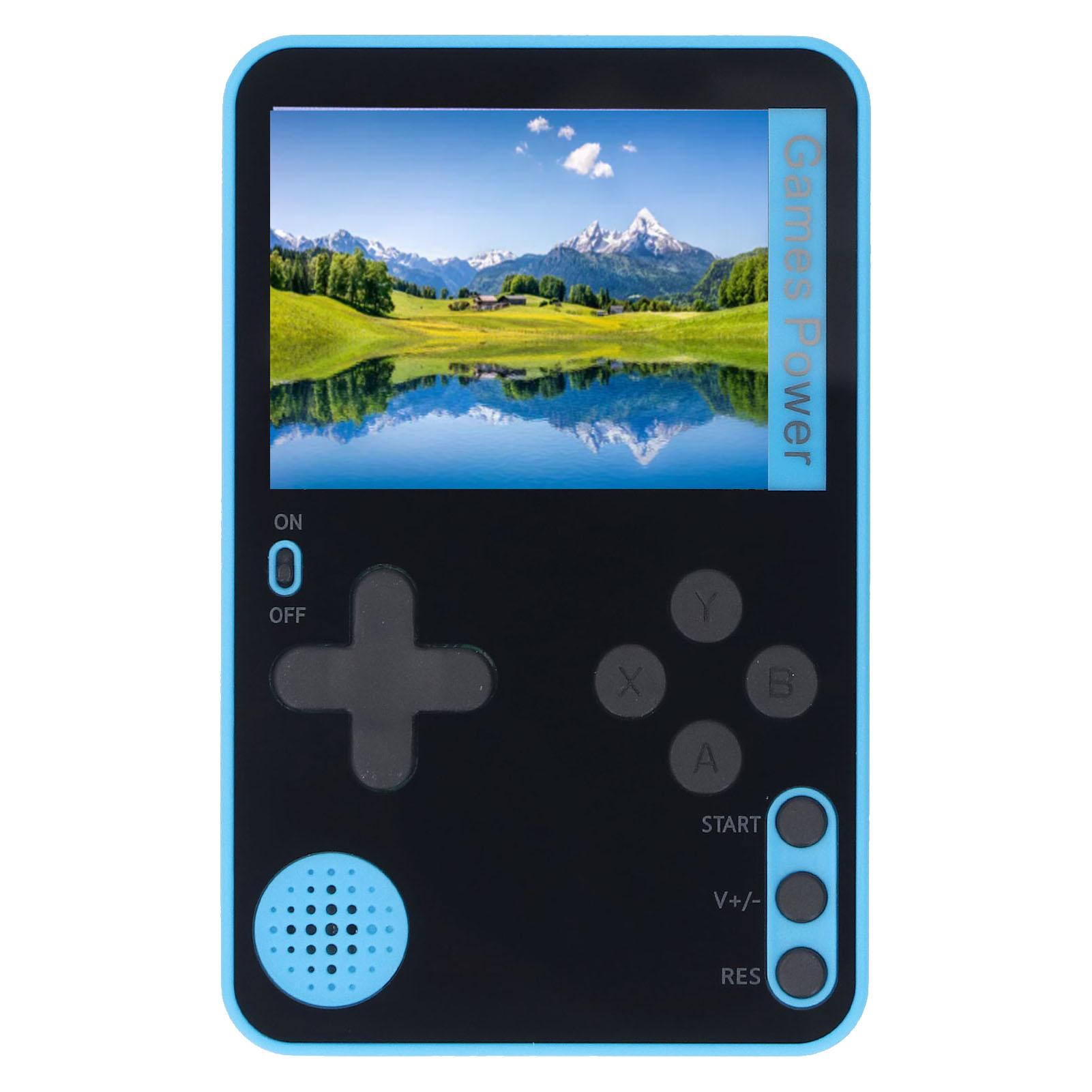 Портативная игровая консоль с экраном 2,4 дюйма, портативная ретро-игровая консоль со встроенными играми для детей синий
Портативная игровая консоль с экраном 2,4 дюйма, портативная ретро-игровая консоль со встроенными играми для детей синий