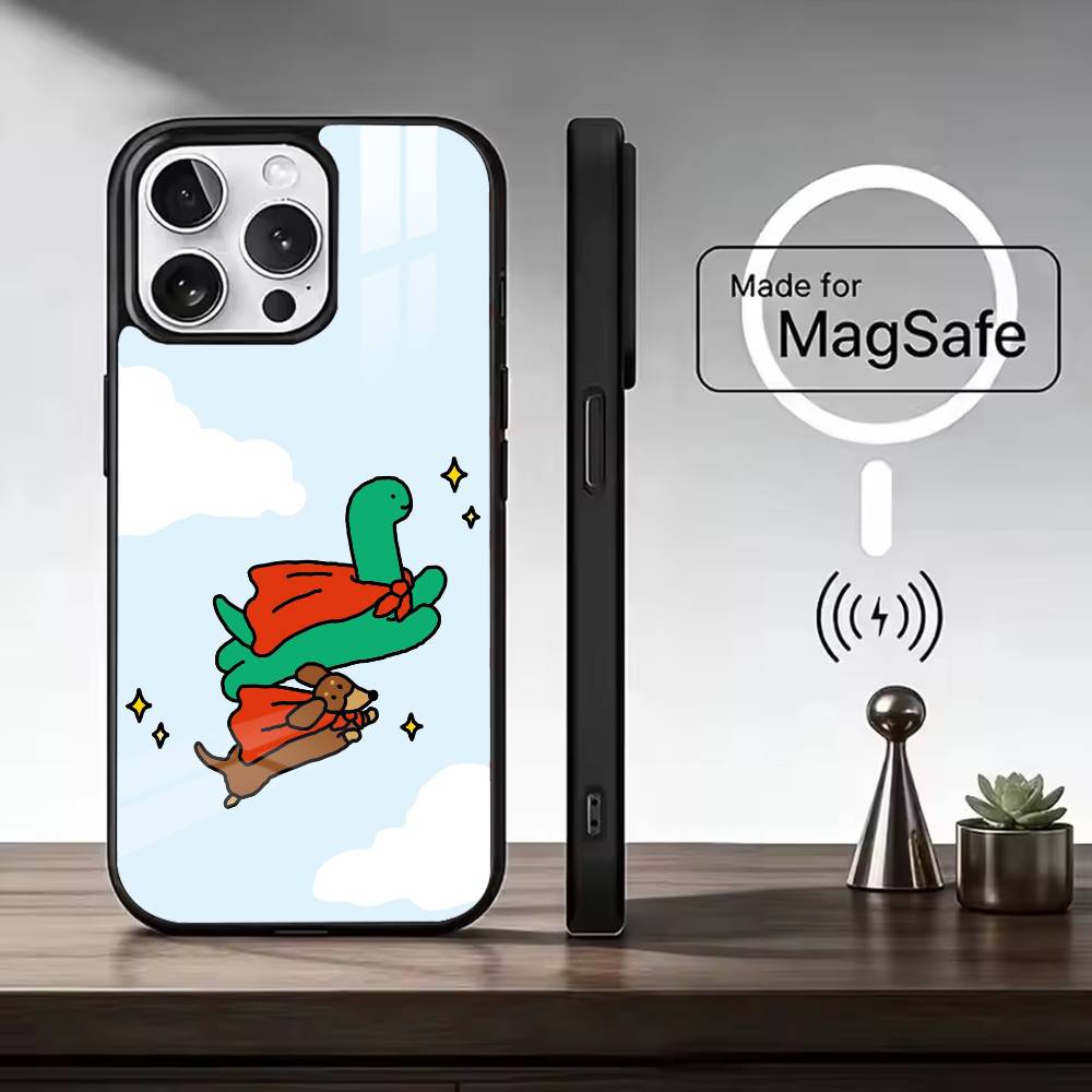 Cute J-Jogumans Dinosaur Phone Case For iPhone17,16,15,14,13,12,11 Plus,Pro Magnetic For Magsafe Wireless Charging iPhone15Pro
Cute J-Jogumans Dinosaur Phone Case For iPhone17,16,15,14,13,12,11 Plus,Pro Magnetic For Magsafe Wireless Charging iPhone15Pro