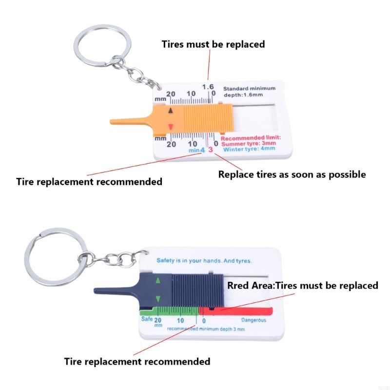 4PCS Tire Treads Depth Gauges 0 to 20mm Keychains Tire Depth Gauges for Vehilces M68E China Mainland
4PCS Tire Treads Depth Gauges 0 to 20mm Keychains Tire Depth Gauges for Vehilces M68E China Mainland