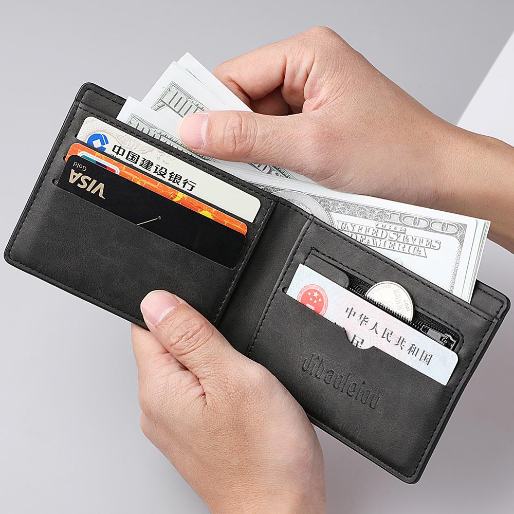 New Wallet for Men, Short Men s Wallet, Dollar Wallet, Zipper Coin Pocket, Ultra-thin Men s Wallet
New Wallet for Men, Short Men s Wallet, Dollar Wallet, Zipper Coin Pocket, Ultra-thin Men s Wallet