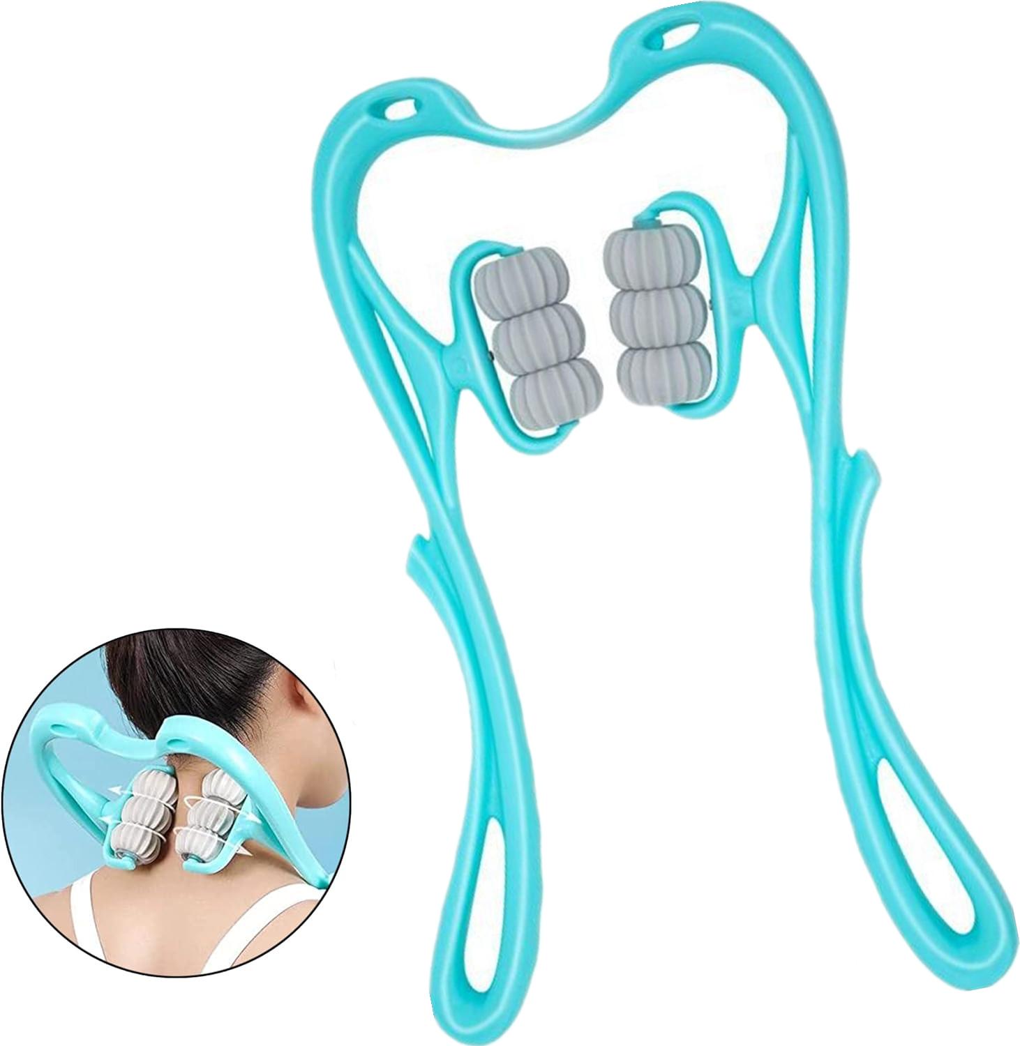 Портативный массажер для плеч для облегчения боли, триггерной точки, роликового массажера, глубоких тканей, ног, талии, шеи, рук 
Портативный массажер для плеч для облегчения боли, триггерной точки, роликового массажера, глубоких тканей, ног, талии, шеи, рук