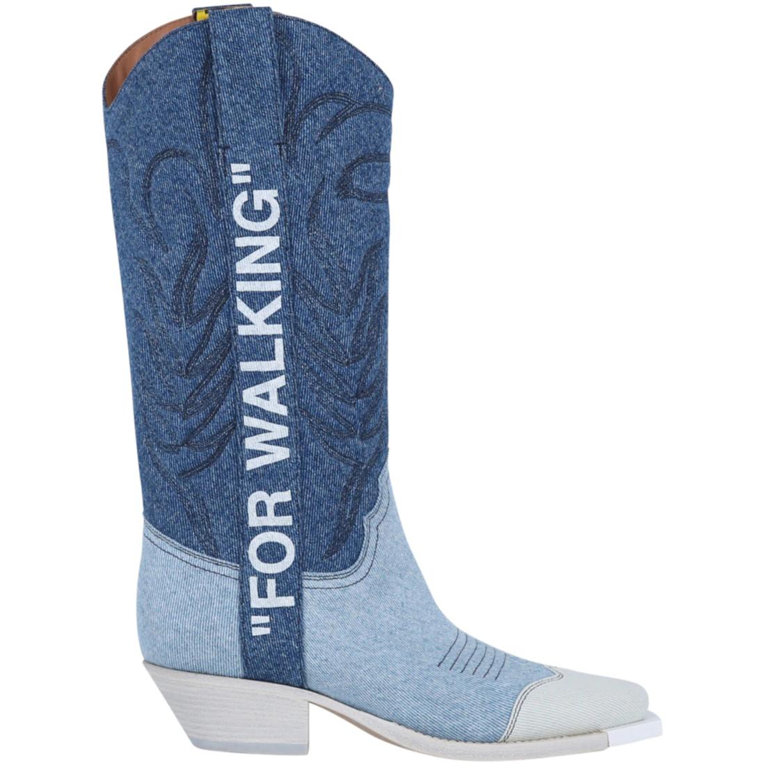 Sneaker OFF-WHITE Denim Cowboy Boot For Walking Bleach White (Women s)(478101) 44
Sneaker OFF-WHITE Denim Cowboy Boot For Walking Bleach White (Women s)(478101) 44