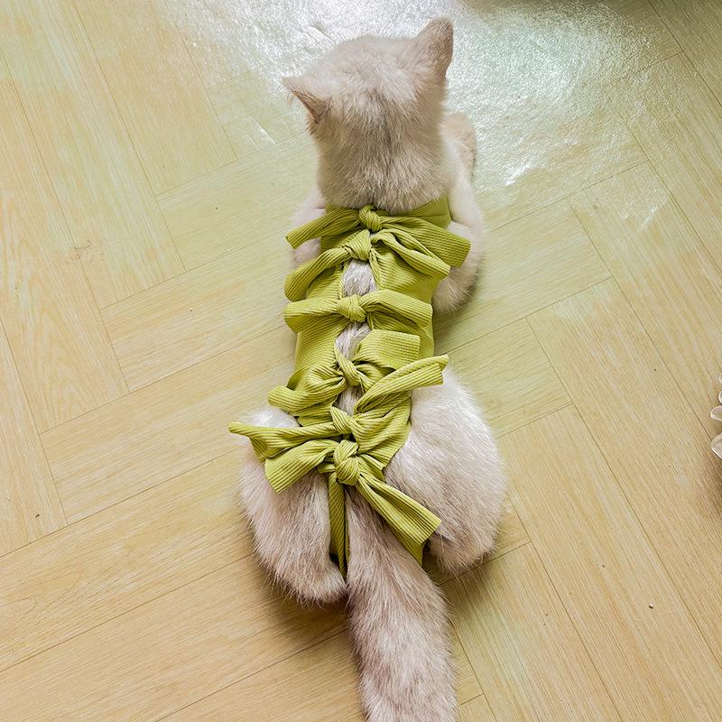 Костюм для відновлення кота після операції - Дихаючий, Захист від лизання для прийому ліків та відлучення L (12-18 lb)
Костюм для відновлення кота після операції - Дихаючий, Захист від лизання для прийому ліків та відлучення L (12-18 lb)