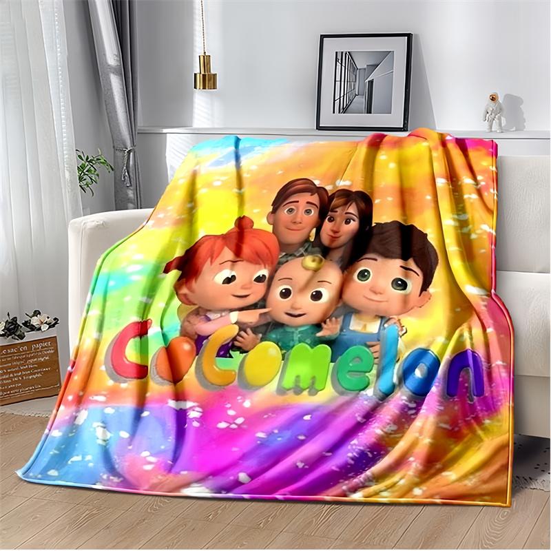 Big Head Cartoon Kids Characters Blue Print Flannel Blanket, Educational Nursery Rhymes Themed Throw Blanket 80cm x 120cm
Big Head Cartoon Kids Characters Blue Print Flannel Blanket, Educational Nursery Rhymes Themed Throw Blanket 80cm x 120cm