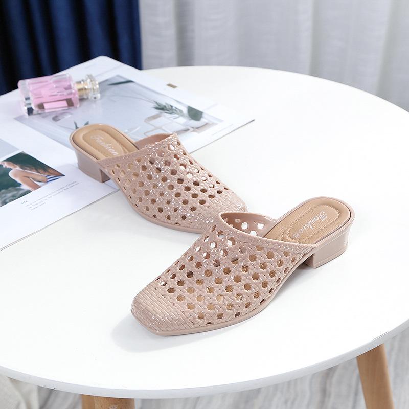 Шикарные женские летние босоножки со стразами: Пляжные, на среднем каблуке, нескользящие, увеличивающие рост туфли-слипоны Size 38
Шикарные женские летние босоножки со стразами: Пляжные, на среднем каблуке, нескользящие, увеличивающие рост туфли-слипоны Size 38